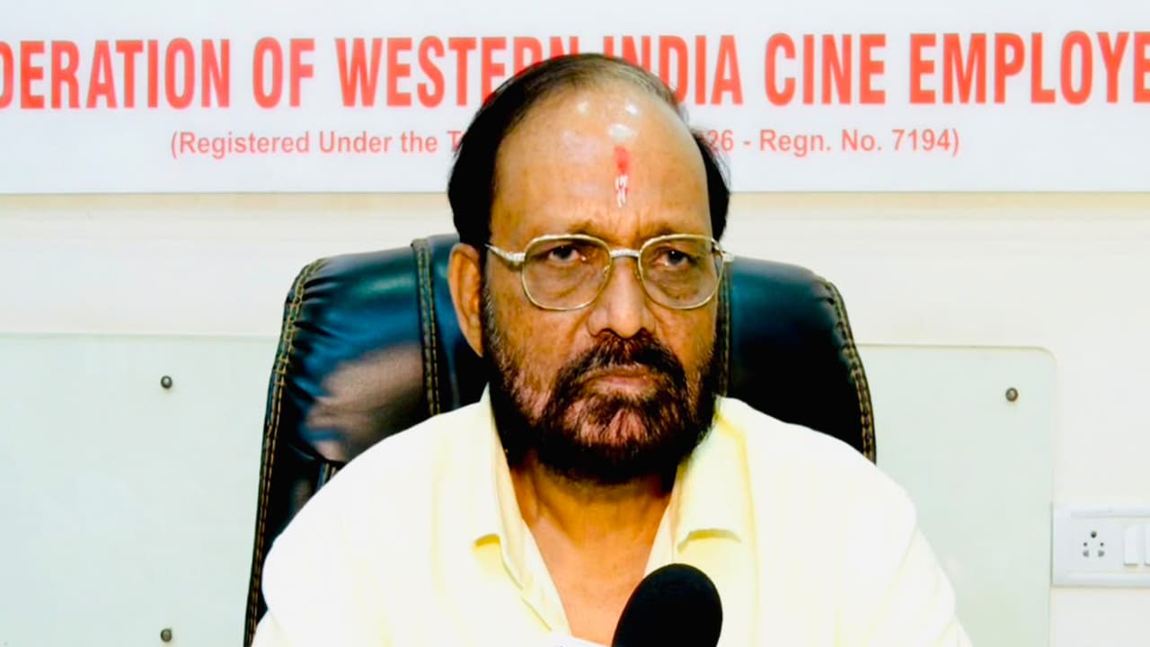 BN Tiwari, President of the Federation of Western India Cine Employees (Photo/ANI) BN Tiwari, President of the Federation of Western India Cine Employees (Photo/ANI)