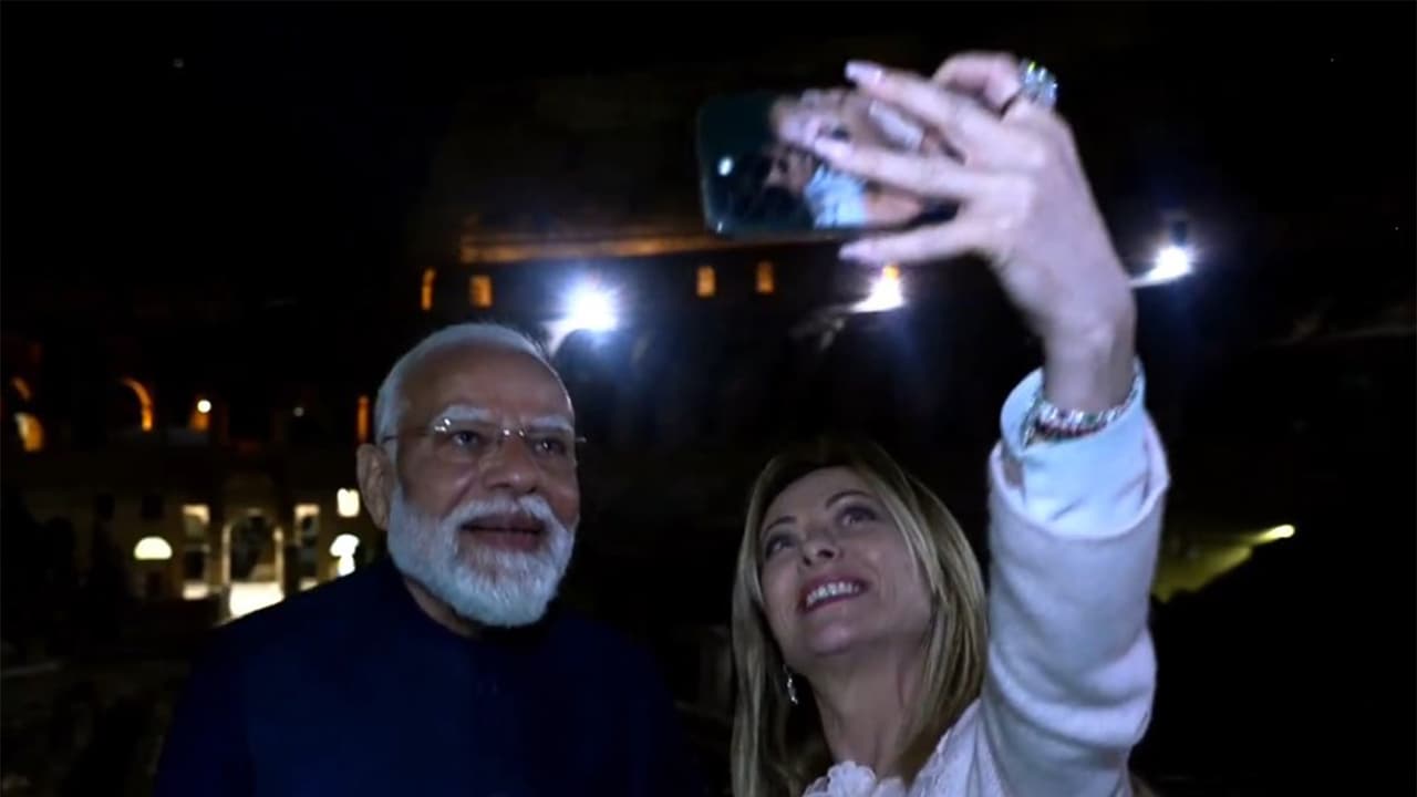 Prime Minister Narendra Modi with Italian counterpart Giorgia Meloni (Photo/X@narendramodi) Prime Minister Narendra Modi with Italian counterpart Giorgia Meloni (Photo/X@narendramodi)