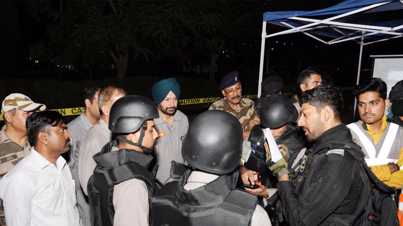 A visual from the mock drill (Photo/ANI) A visual from the mock drill (Photo/ANI)