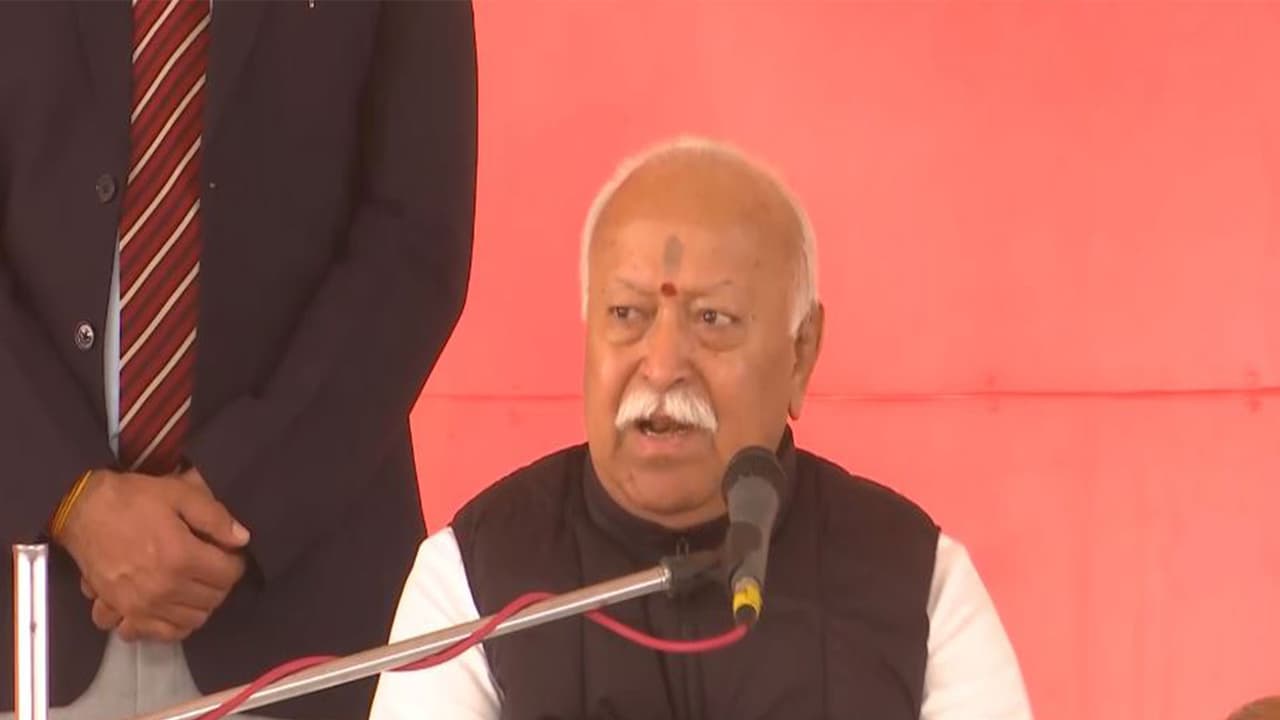 RSS Chief Mohan Bhagwat (Photo/ANI) RSS Chief Mohan Bhagwat (Photo/ANI)