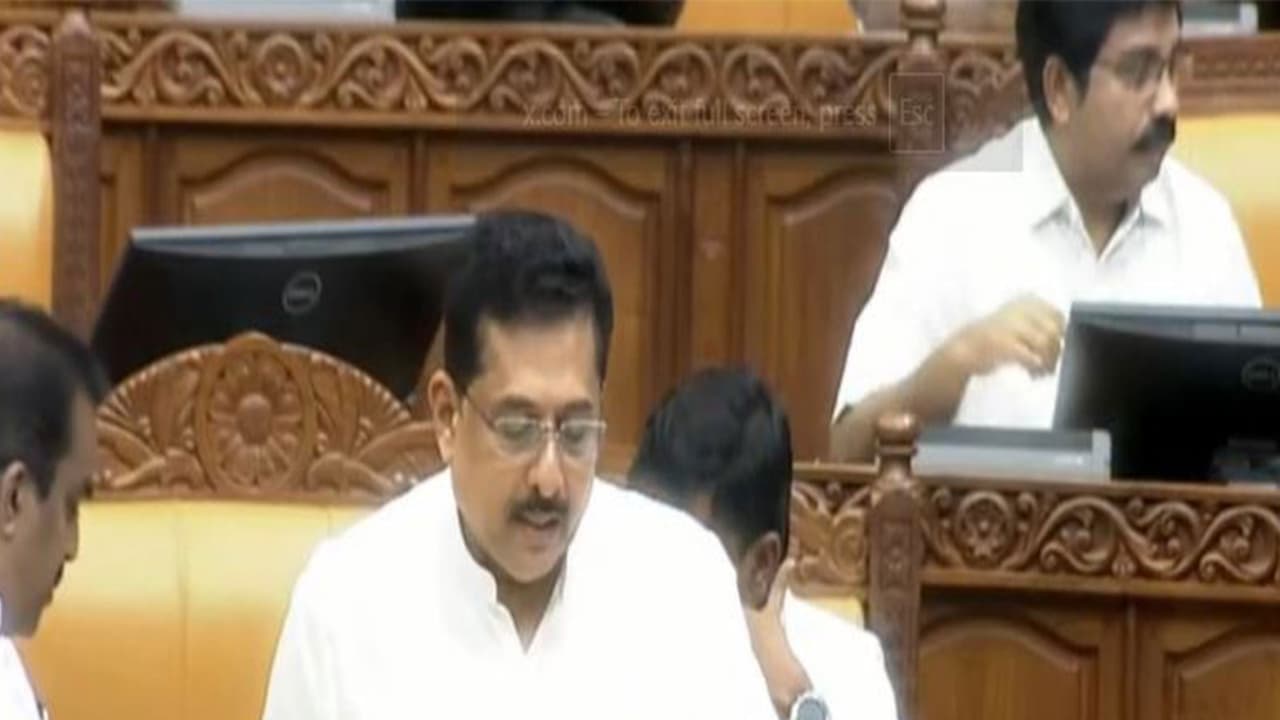 Keralam Education Minister N Samsudheen (Photo/SabhaTV) Keralam Education Minister N Samsudheen (Photo/SabhaTV)