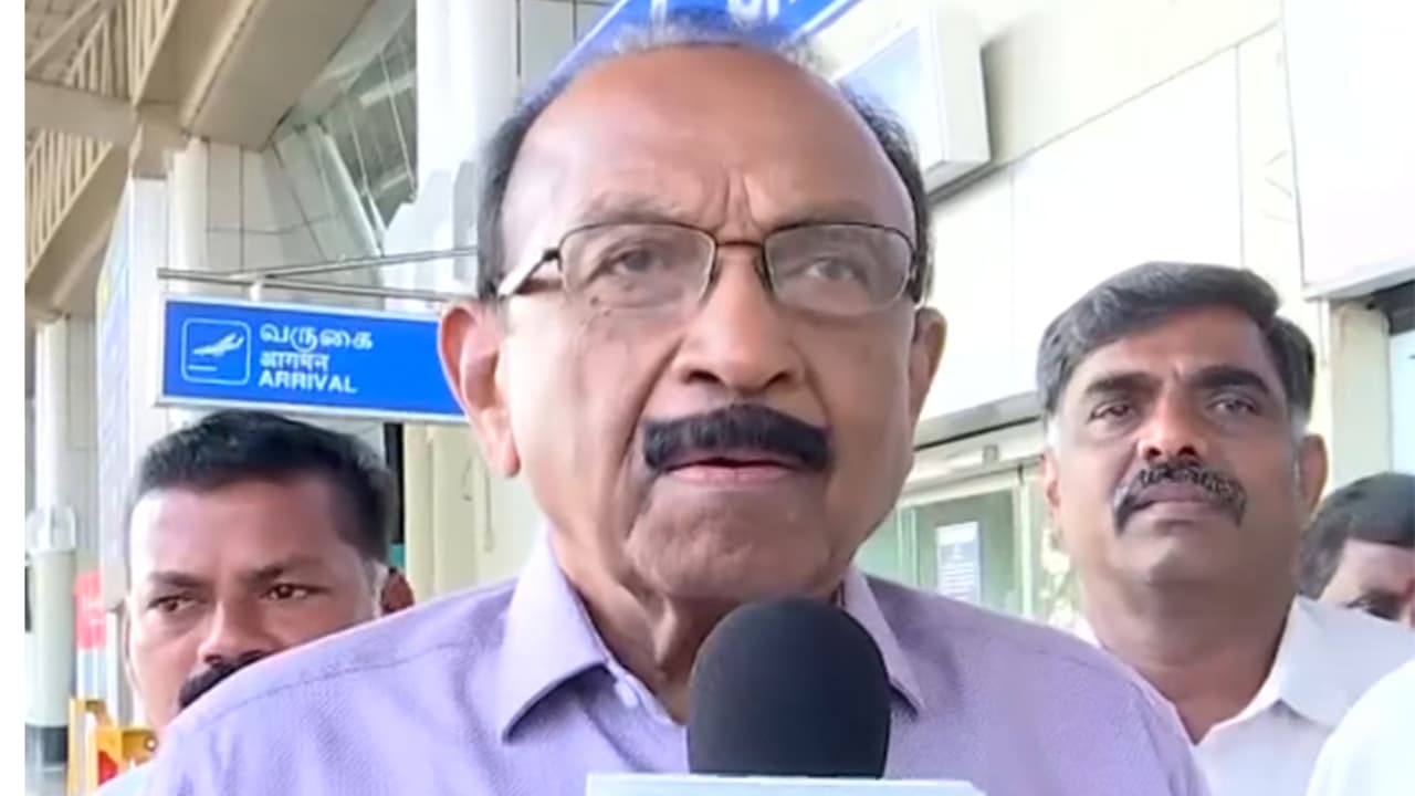 MDMK General Secretary Vaiko (Photo/ANI) MDMK General Secretary Vaiko (Photo/ANI)