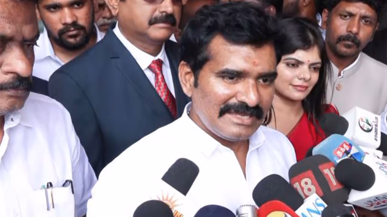 Tamil Nadu Minister Nirmal Kumar (Photo/ANI) Tamil Nadu Minister Nirmal Kumar (Photo/ANI)