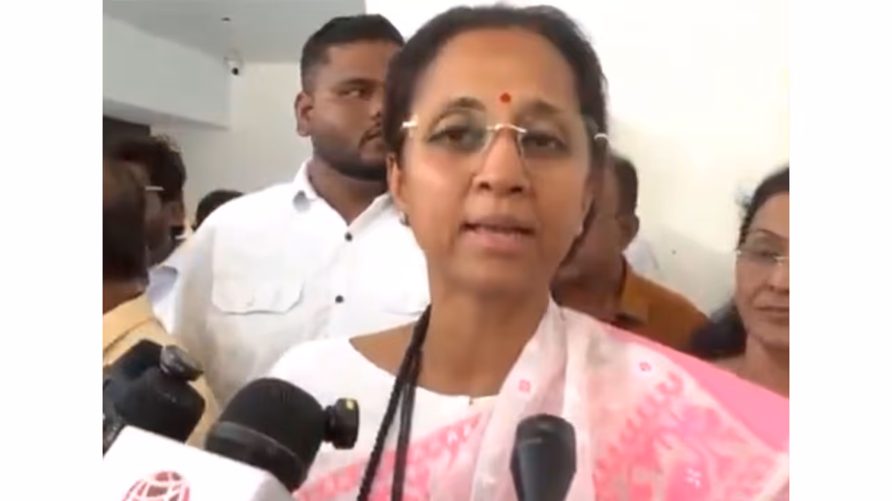 NCP (Sharad Chandra Pawar) MP Supriya Sule (Photo/ANI) NCP (Sharad Chandra Pawar) MP Supriya Sule (Photo/ANI)