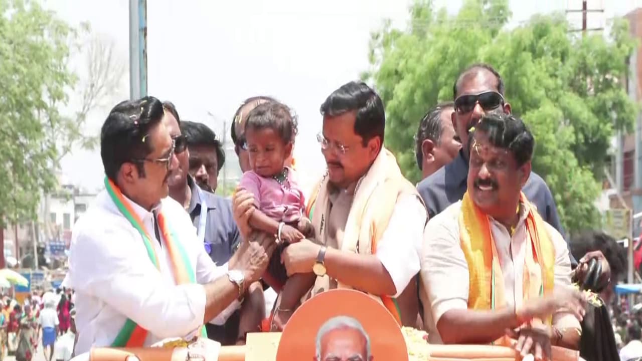 BJP national president Nitin Nabin during a rally in Tamil Nadu's Sattur (Photo/ANI) BJP national president Nitin Nabin during a rally in Tamil Nadu's Sattur (Photo/ANI)