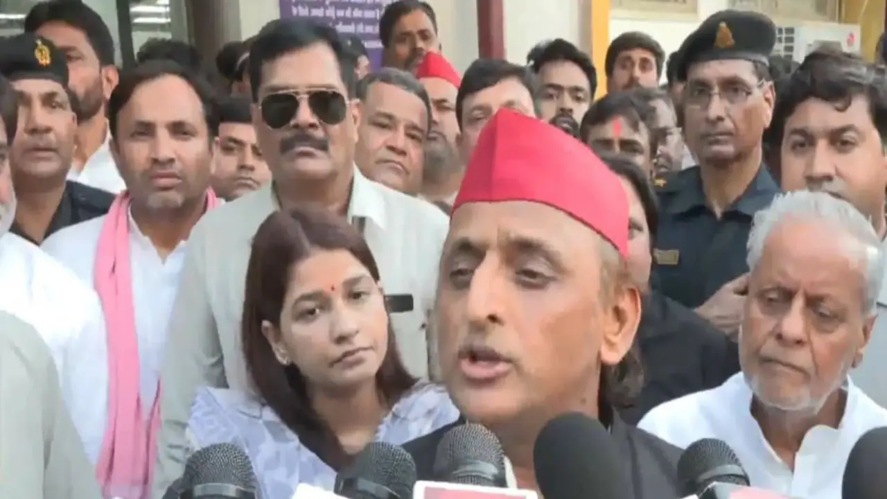 Samajwadi Party chief and MP Akhilesh Yadav (Photo/ANI) Samajwadi Party chief and MP Akhilesh Yadav (Photo/ANI)