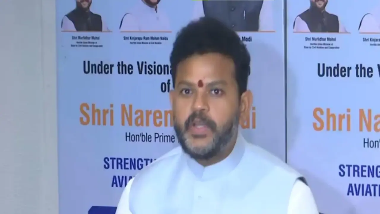 Union Minister of Civil Aviation, Ram Mohan Naidu Kinjarapu (Photo/ANI) Union Minister of Civil Aviation, Ram Mohan Naidu Kinjarapu (Photo/ANI)