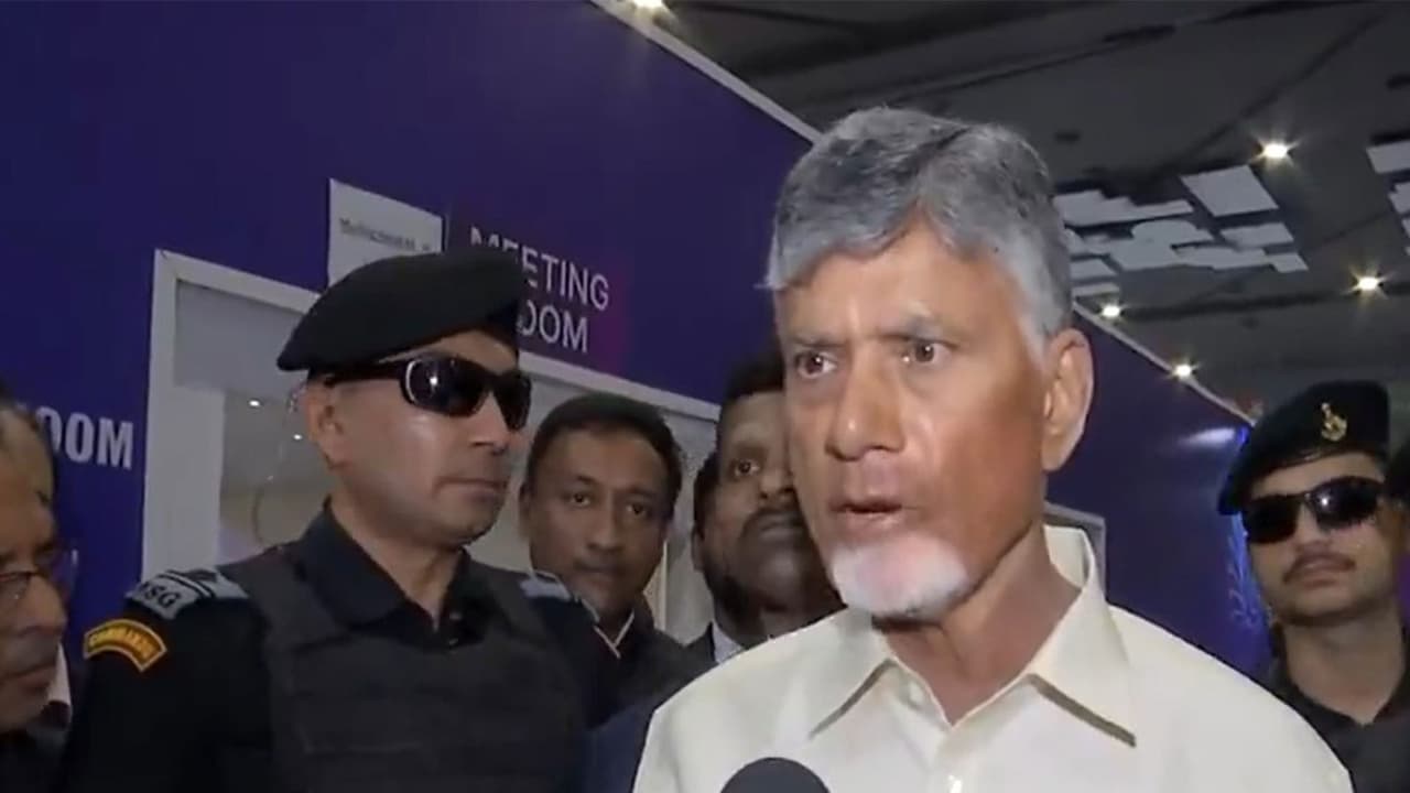 Andhra Pradesh CM Chandrababu Naidu (Photo/ANI) Andhra Pradesh CM Chandrababu Naidu (Photo/ANI)