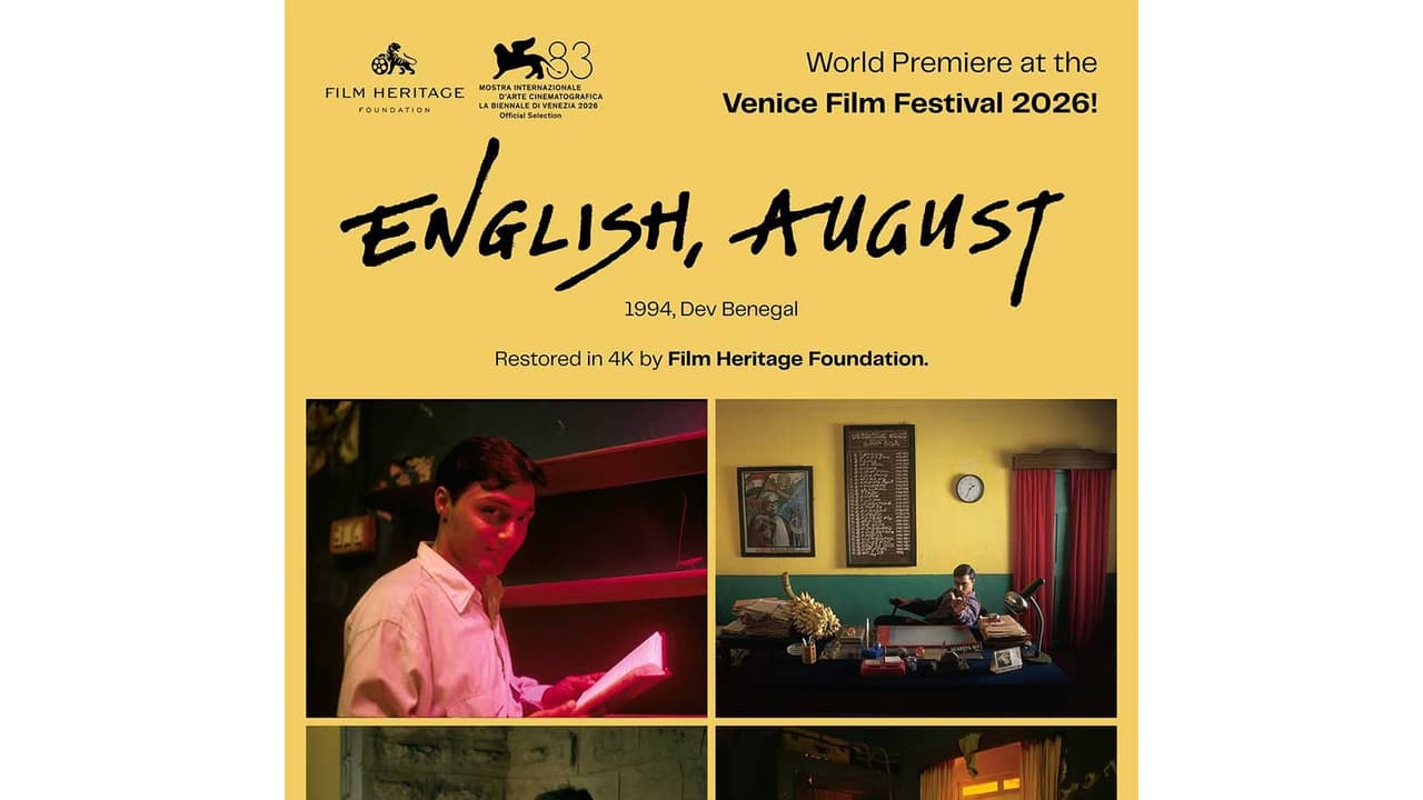 English, August film (Image source: Film Heritage Foundation) English, August film (Image source: Film Heritage Foundation)