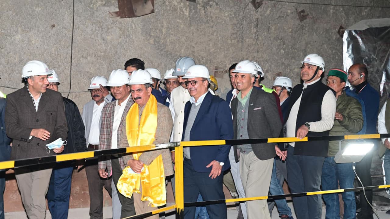Himachal CM reviews progress of Shongtong–Karcham hydroelectric project (Photo/CMO) Himachal CM reviews progress of Shongtong–Karcham hydroelectric project (Photo/CMO)