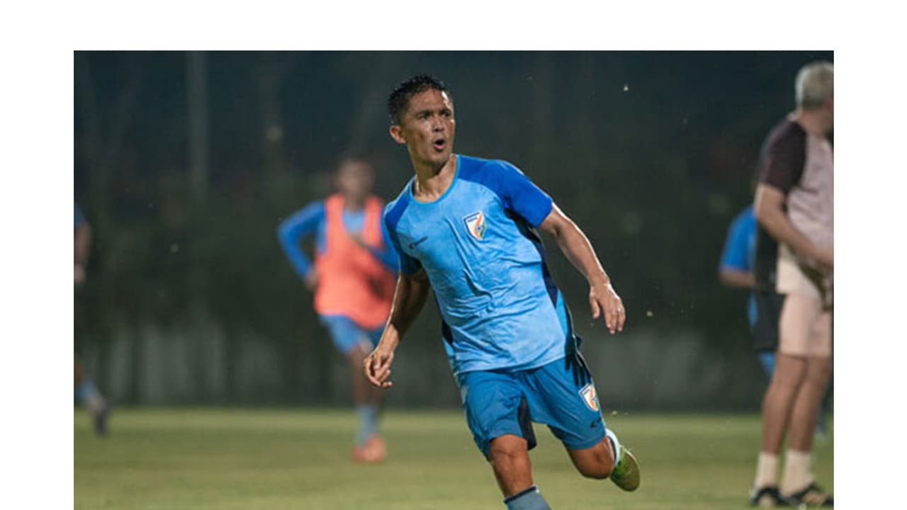 Sunil Chhetri. (Photo: ANI) Sunil Chhetri. (Photo: ANI)