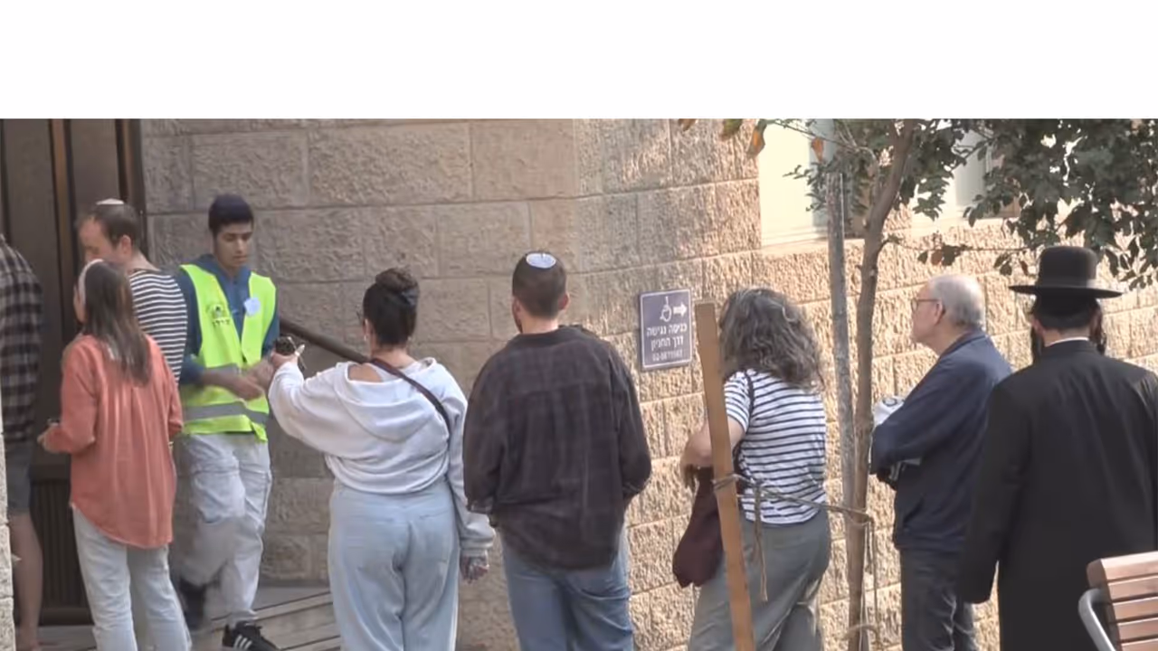 Voting underway in Israel's elections (Photo/ANI) Voting underway in Israel's elections (Photo/ANI)