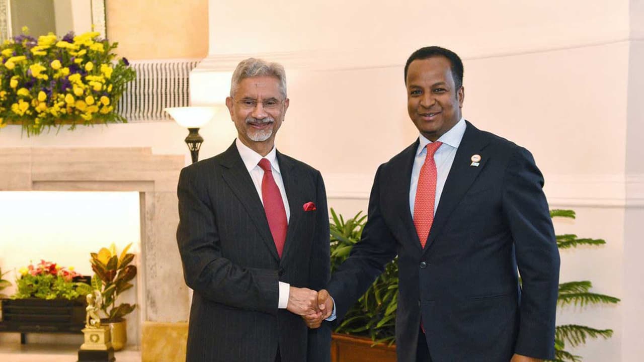 External Affairs Minister S Jaishankar and Somalia’s Foreign Minister Abdisalam Abdi Ali (Photo: X@DrSJaishankar) External Affairs Minister S Jaishankar and Somalia’s Foreign Minister Abdisalam Abdi Ali (Photo: X@DrSJaishankar)