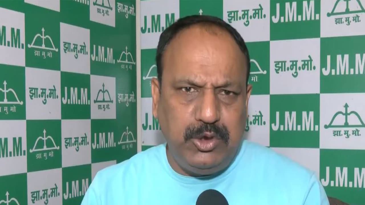JMM leader Manoj Pandey (Photo/ANI) JMM leader Manoj Pandey (Photo/ANI)