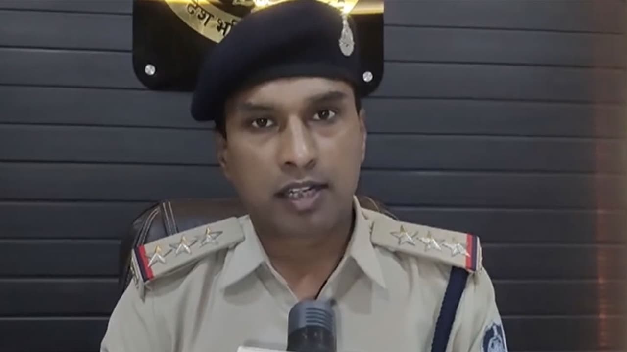 Biaora police station in charge Shivraj Singh Chouhan (Photo/ANI) Biaora police station in charge Shivraj Singh Chouhan (Photo/ANI)