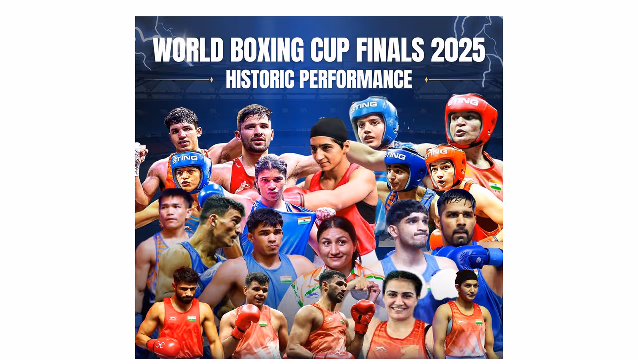 World Boxing Cup Finals' winners (Photo: X/@pushkardhami)