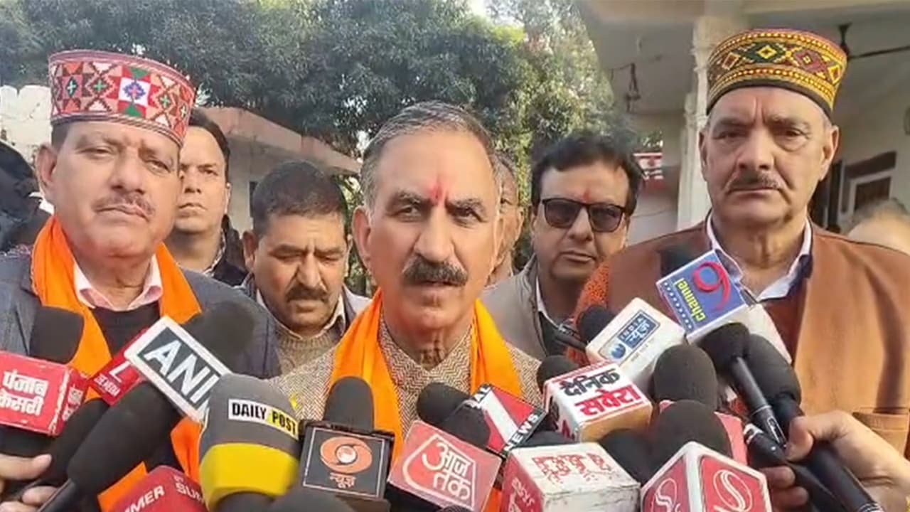 Himachal Pradesh Chief Minister Sukhvinder Singh Sukhu (Photo/ANI) Himachal Pradesh Chief Minister Sukhvinder Singh Sukhu (Photo/ANI)