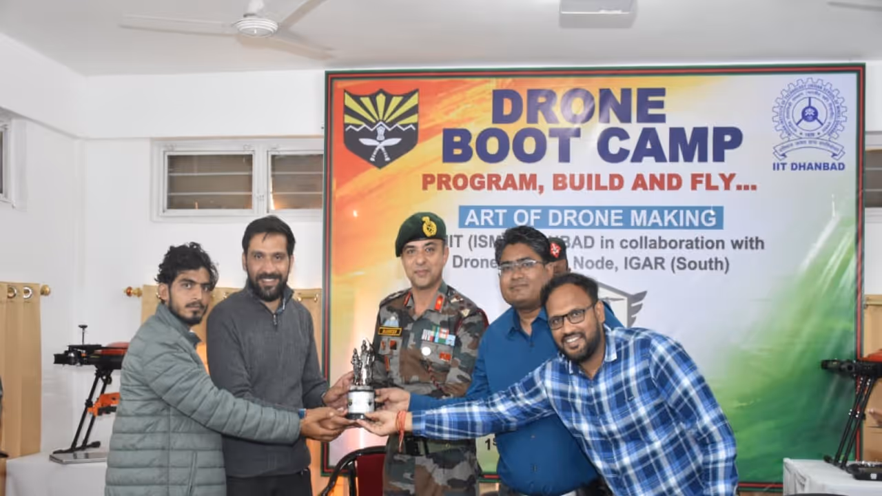 Drone Technology Bootcamp concludes in Manipur (Photo/ANI)