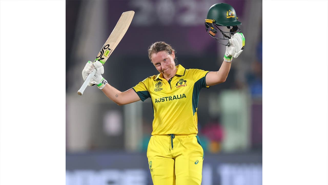 Alyssa Healy. (Photo: ICC) Alyssa Healy. (Photo: ICC)
