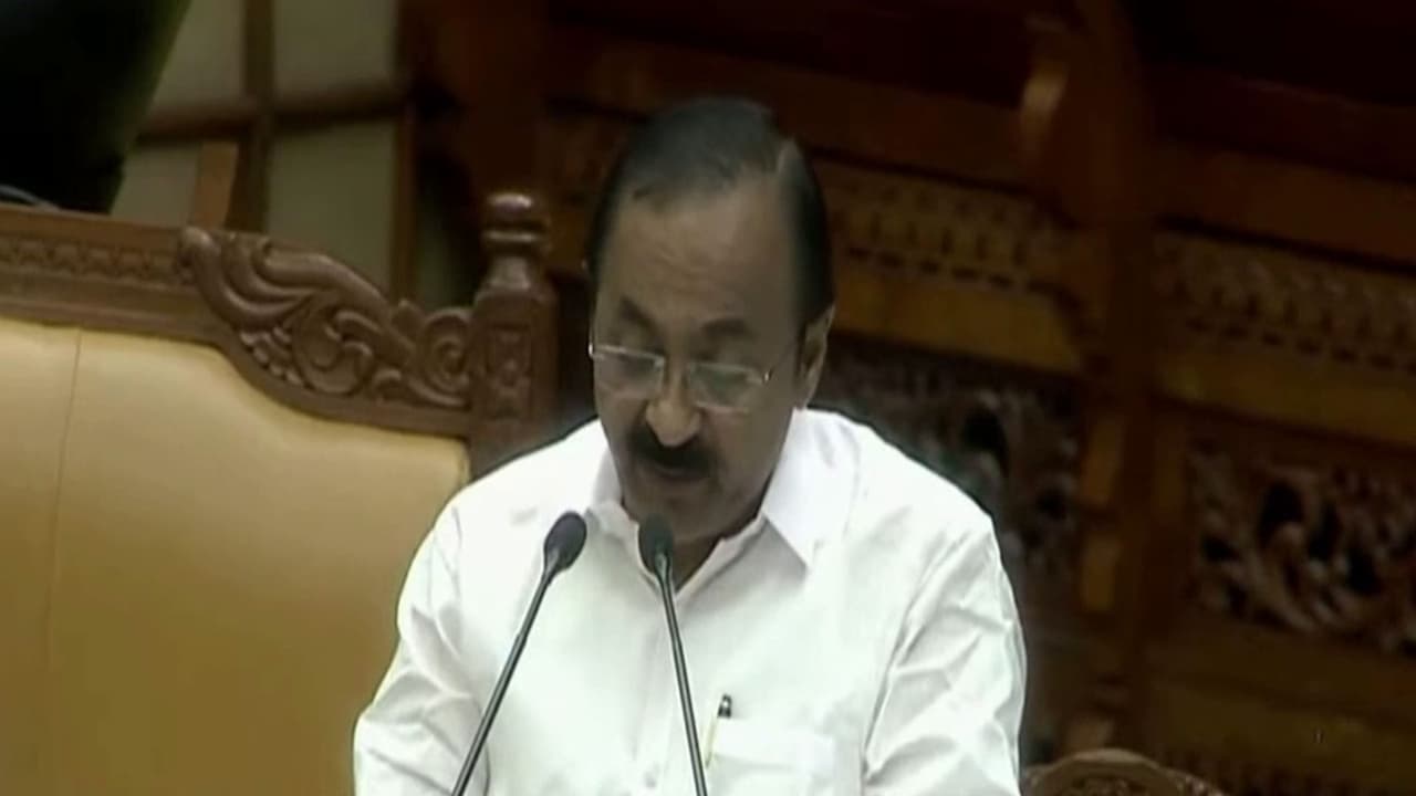 Kerala CM V D Satheesan presenting the revised 2026 27 budget in the Leagislative Assembly (Photo/ANI) Kerala CM V D Satheesan presenting the revised 2026 27 budget in the Leagislative Assembly (Photo/ANI)