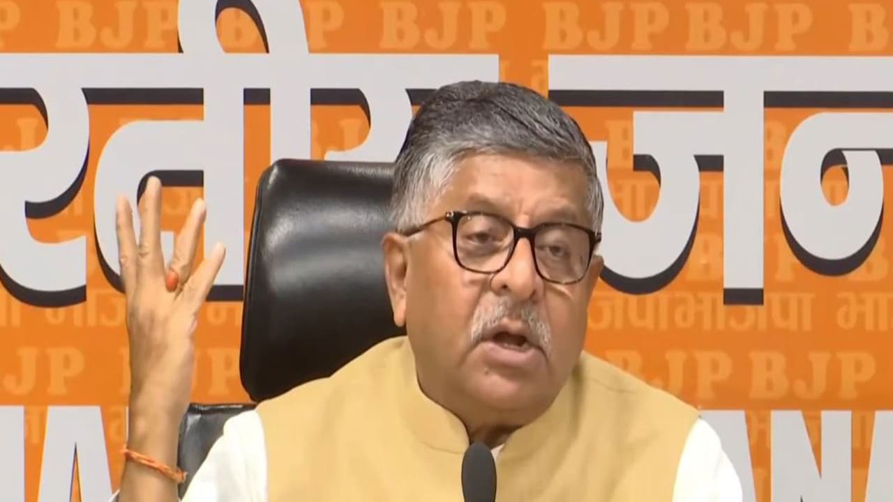 BJP MP Ravi Shankar Prasad (Photo/ANI) BJP MP Ravi Shankar Prasad (Photo/ANI)