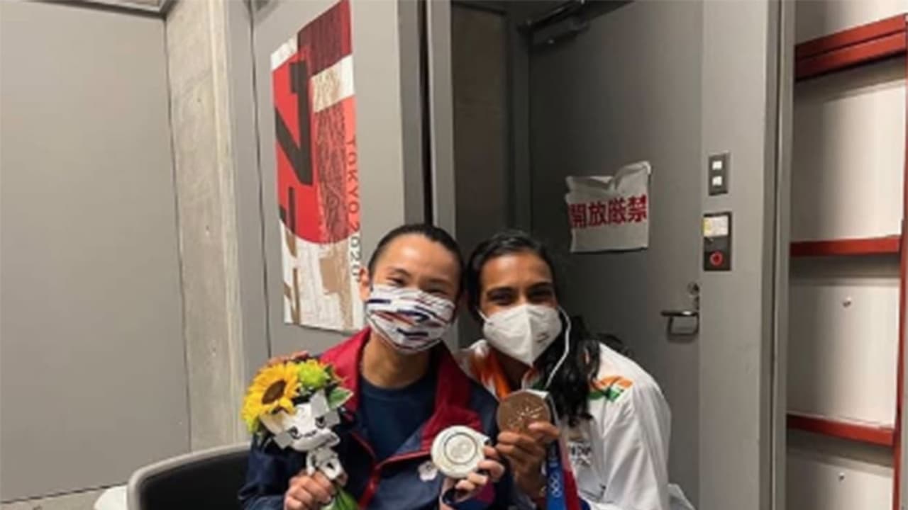 PV Sindhu with Tai Tzu Ying. (Photo: PV Sindhu Instagram)