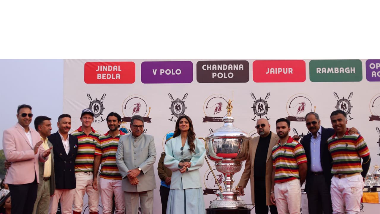 Jaipur Polo team with the title. (Photo: Jaipur Polo) Jaipur Polo team with the title. (Photo: Jaipur Polo)