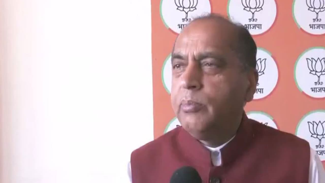 Senior BJP leader Jairam Thakur (Photo/ANI) Senior BJP leader Jairam Thakur (Photo/ANI)