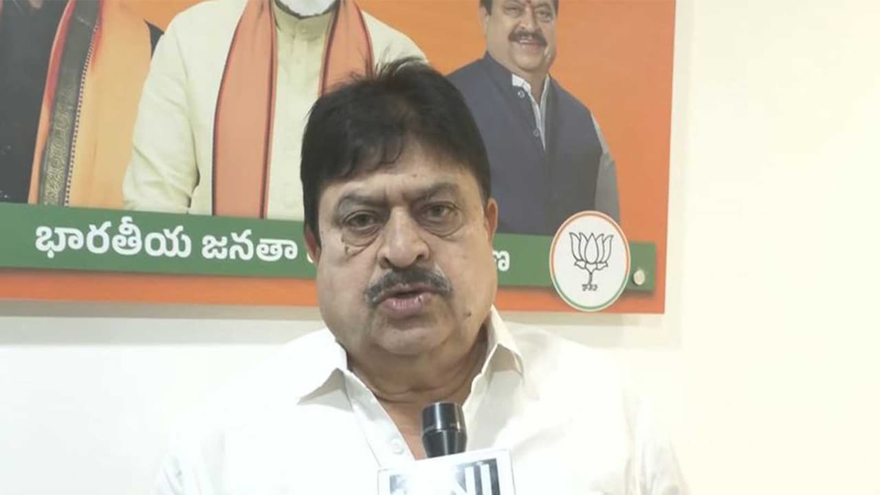Telangana BJP President N. Ramchander Rao (Photo/ANI) Telangana BJP President N. Ramchander Rao (Photo/ANI)