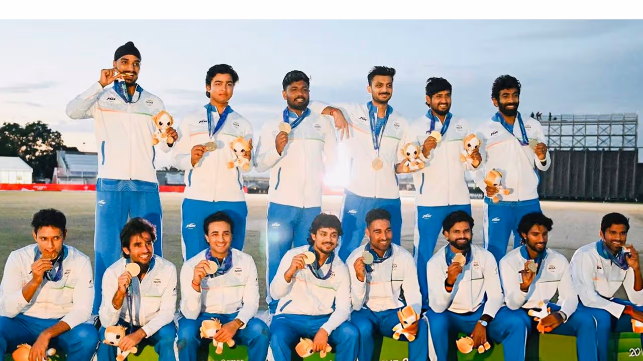Indian team. (Photo:X/@VVSLaxman281) Indian team. (Photo:X/@VVSLaxman281)