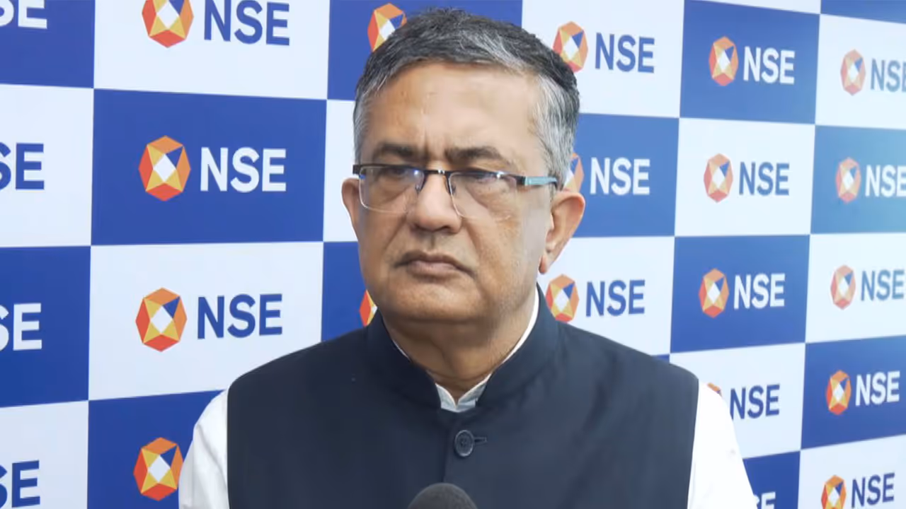 Ashish Kumar Chauhan, MD and CEO, National Stock Exchange (NSE). (Photo ANI) Ashish Kumar Chauhan, MD and CEO, National Stock Exchange (NSE). (Photo ANI)