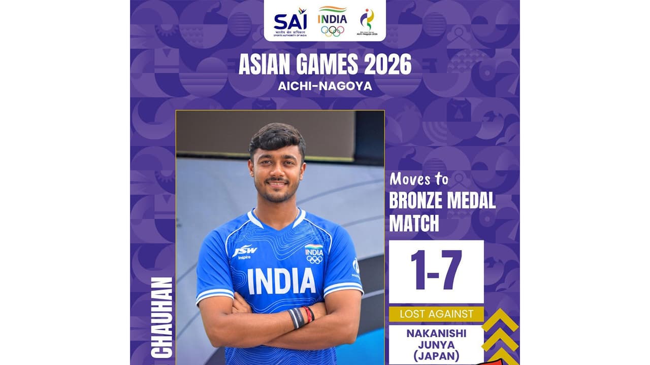 Indian archer Neeraj Chauhan. (Photo: X/ @Media_SAI) Indian archer Neeraj Chauhan. (Photo: X/ @Media_SAI)