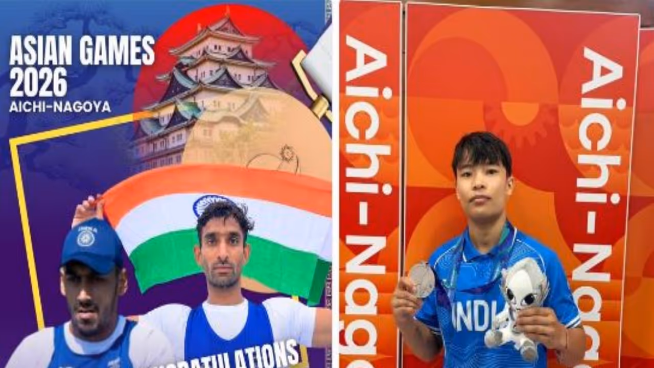 Satnam Singh and Salman Khan and Roshibina Devi. (Photo: @VPIndia X) Satnam Singh and Salman Khan and Roshibina Devi. (Photo: @VPIndia X)