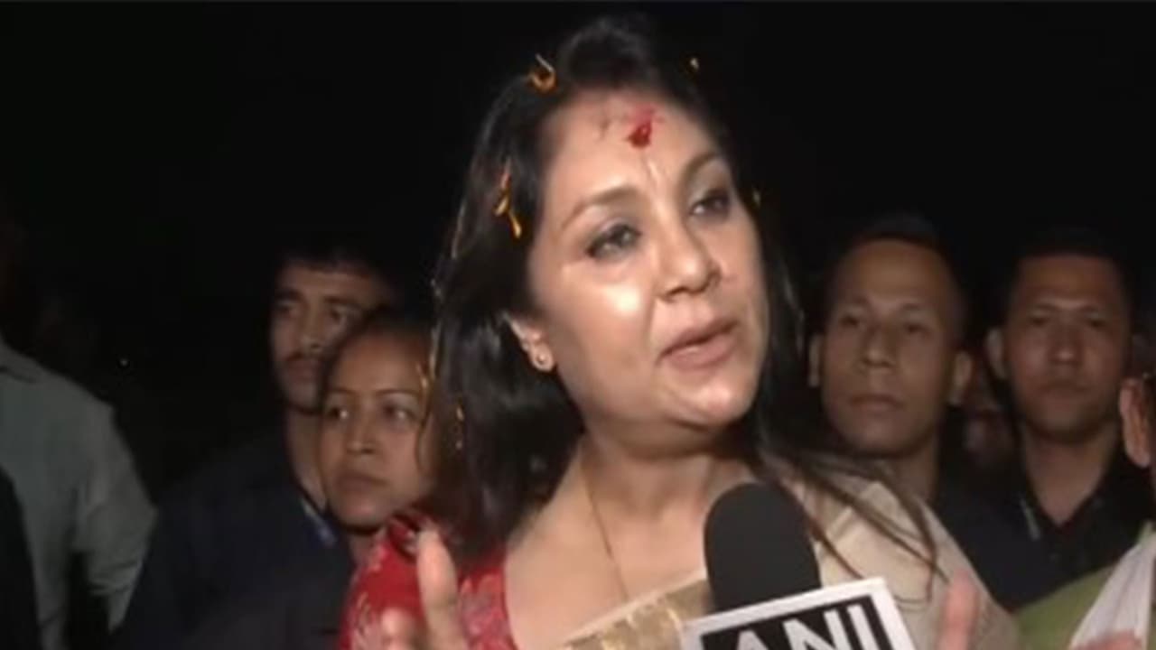 Assam Chief Minister Himanta Biswa Sarma’s wife Riniki Bhuyan Sharma (Photo/ANI) Assam Chief Minister Himanta Biswa Sarma’s wife Riniki Bhuyan Sharma (Photo/ANI)