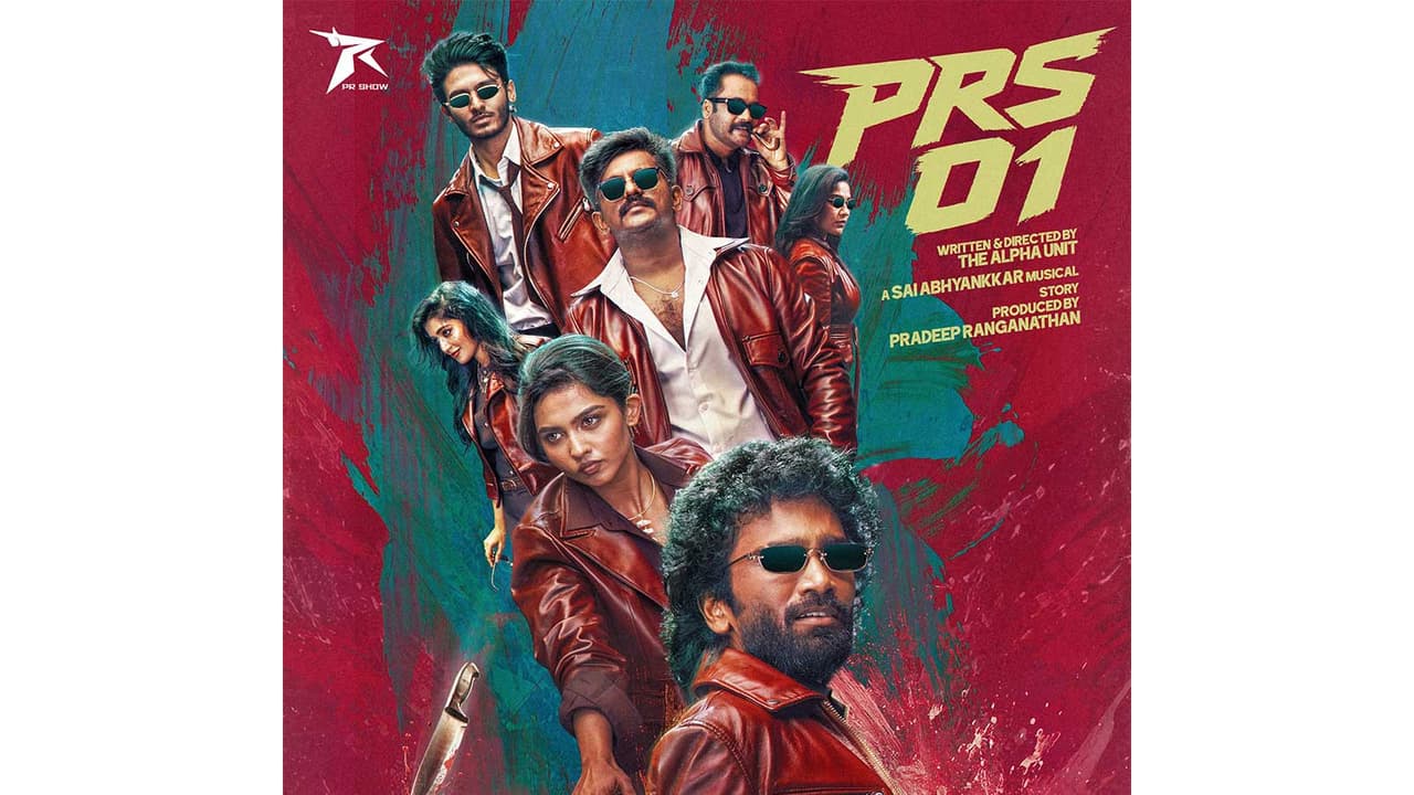 PR Show productioon banner (Photo/Instagram@pradeep_ranganathan) PR Show productioon banner (Photo/Instagram@pradeep_ranganathan)