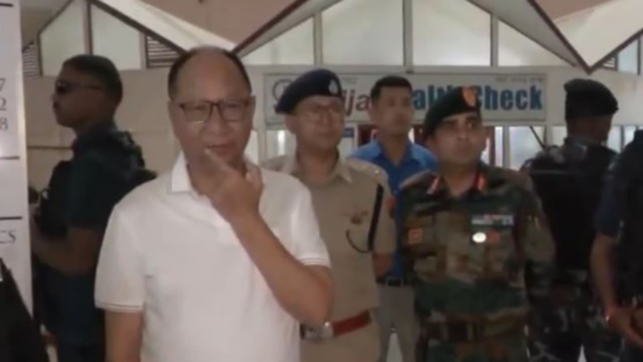 Manipur Chief Minister Yumnam Khemchand Singh (Photo/ANI) Manipur Chief Minister Yumnam Khemchand Singh (Photo/ANI)