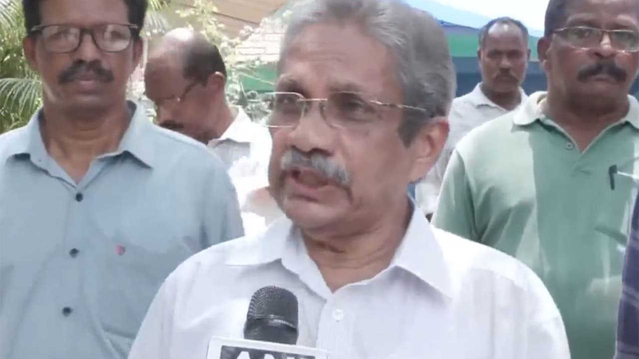 : ST/SC Commission Chairperson Shekharan Miniyodan (Photo/ANI) : ST/SC Commission Chairperson Shekharan Miniyodan (Photo/ANI)