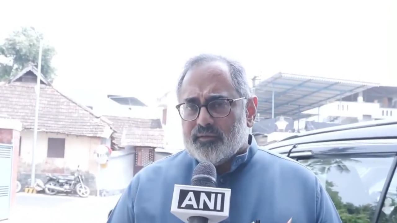 Kerala BJP President Rajeev Chandrasekhar (Photo/ANI) Kerala BJP President Rajeev Chandrasekhar (Photo/ANI)