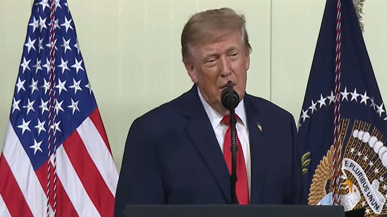 US President Donald Trump (Image Source: White House/YouTube) US President Donald Trump (Image Source: White House/YouTube)