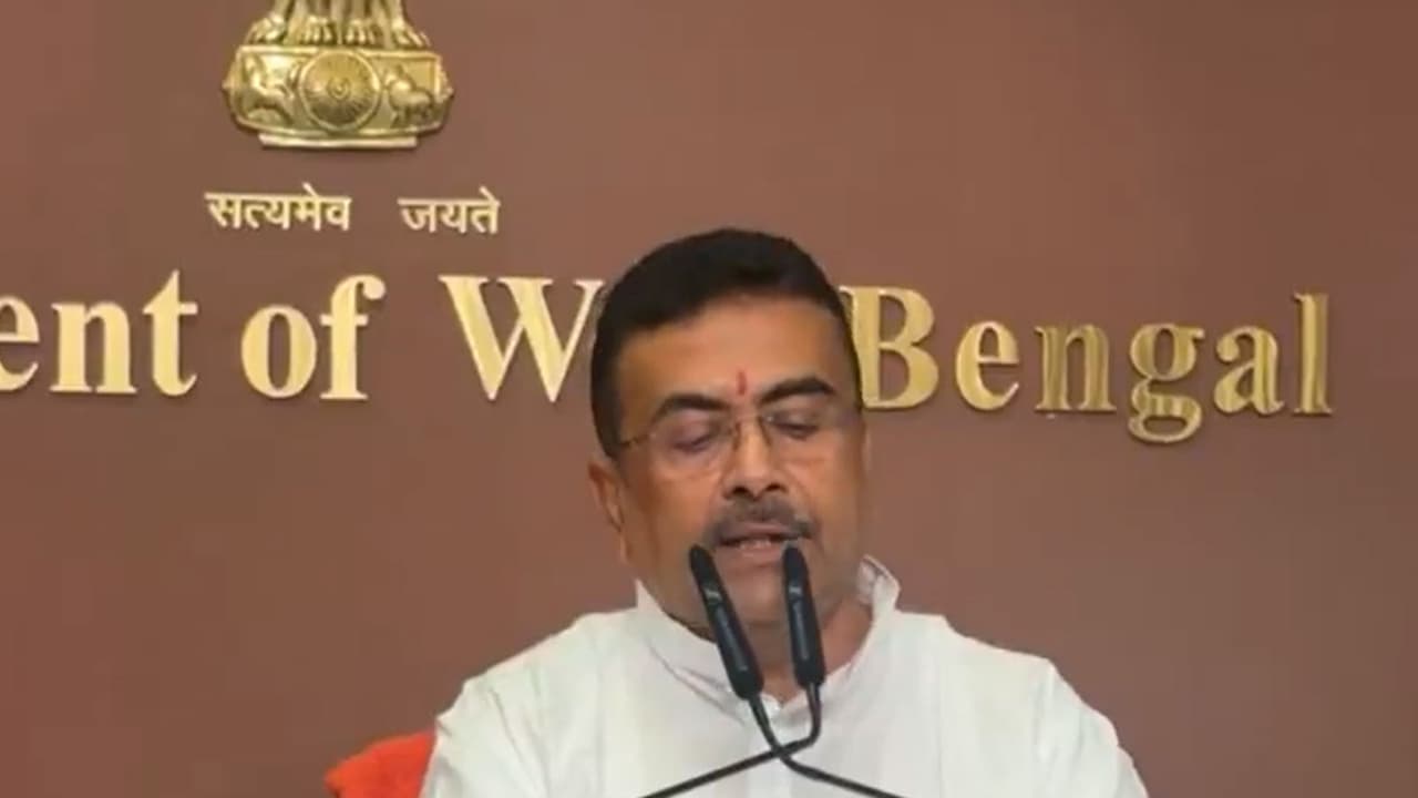 West Bengal Chief Minister Suvendu Adhikari (Photo: ANI) West Bengal Chief Minister Suvendu Adhikari (Photo: ANI)