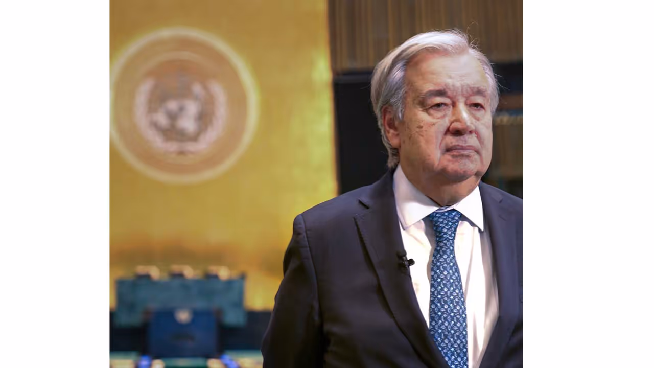 UN Secretary General António Guterres (Photo/X@antonioguterres) UN Secretary General António Guterres (Photo/X@antonioguterres)