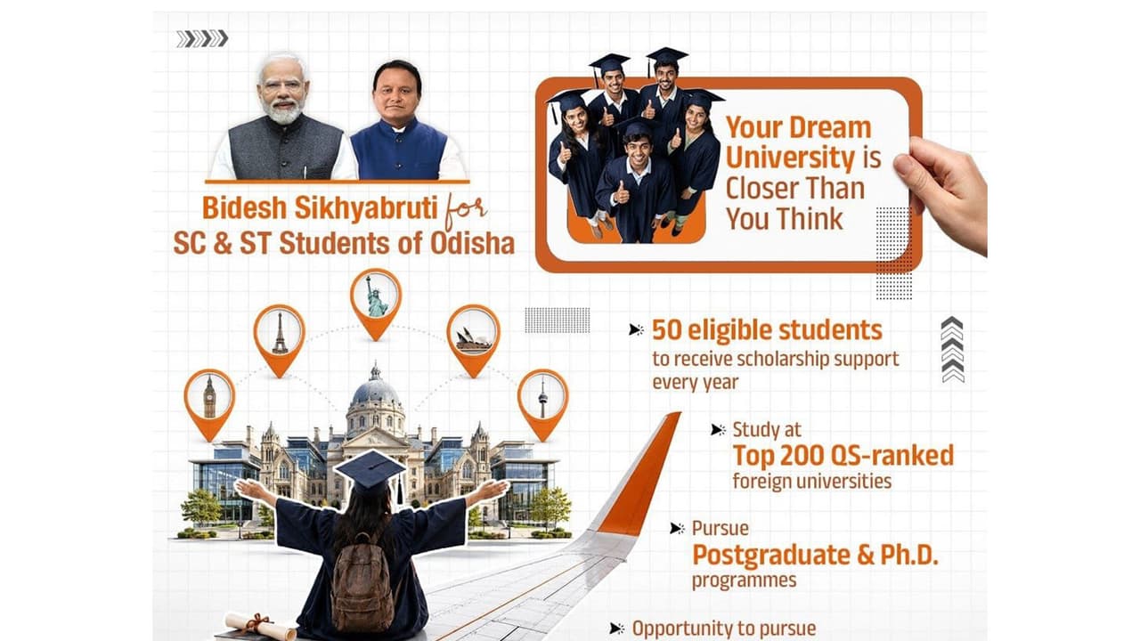 Bidesh Sikhyabruti Scholarship Scheme (Photo/Bihar CMO) Bidesh Sikhyabruti Scholarship Scheme (Photo/Bihar CMO)