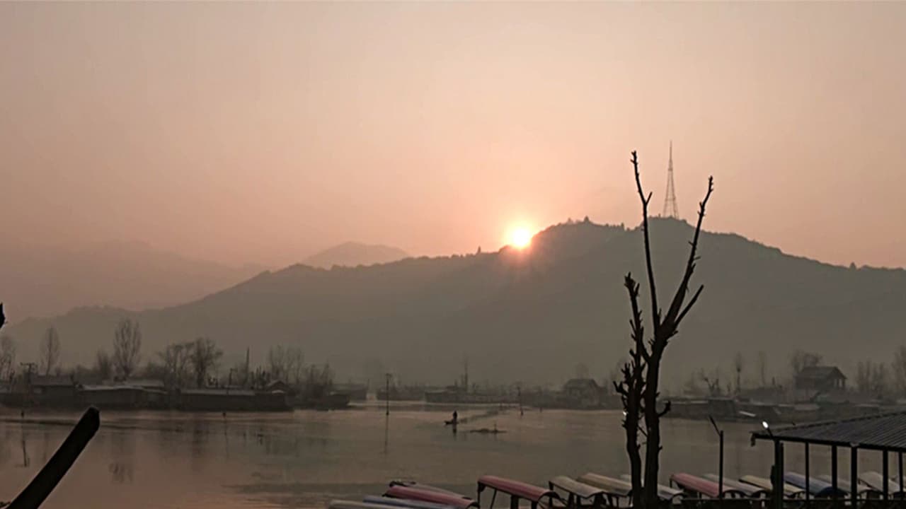 Dal Lake amid cold wave in Kashmir (Photo/ANI) Dal Lake amid cold wave in Kashmir (Photo/ANI)