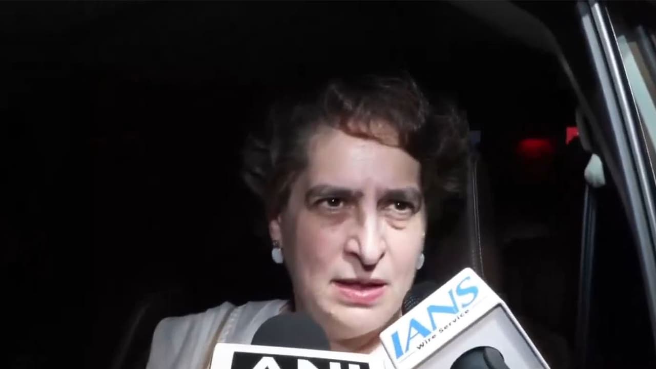 Congress MP Priyanka Gandhi Vadra (Photo/ANI) Congress MP Priyanka Gandhi Vadra (Photo/ANI)