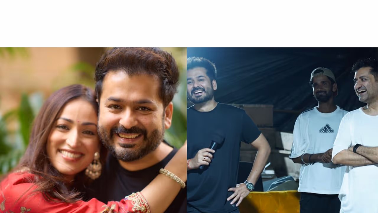 Yami Gautam, Aditya Dhar, 'Dhurandhar' team (Image source/X/ @yamigautam)