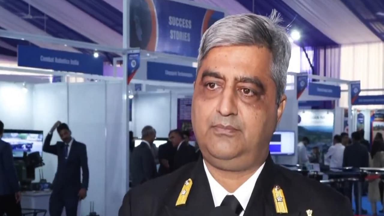 Assistant Chief of Naval Staff (SR), Commodore Prashant Handu (Photo: ANI) Assistant Chief of Naval Staff (SR), Commodore Prashant Handu (Photo: ANI)