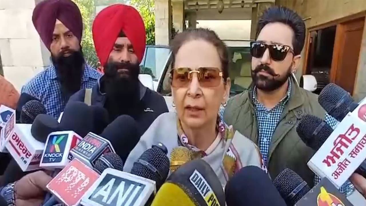 Former MLA Navjot Kaur Sidhu (Photo/ANI) Former MLA Navjot Kaur Sidhu (Photo/ANI)