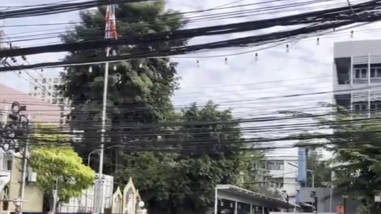 Outside the detention centre in Bangkok (Photo/ANI) Outside the detention centre in Bangkok (Photo/ANI)