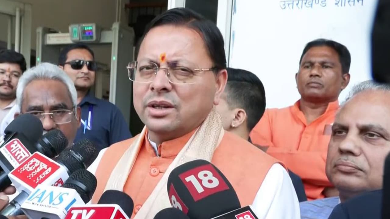 Uttarakhand Chief Minister Pushkar Singh Dhami (Photo/ANI) Uttarakhand Chief Minister Pushkar Singh Dhami (Photo/ANI)