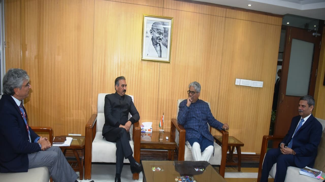 Himachal Pradesh CM Sukhvinder Sukhu and Union Minister Bhupendra Yadav (Photo/HPCMO) Himachal Pradesh CM Sukhvinder Sukhu and Union Minister Bhupendra Yadav (Photo/HPCMO)